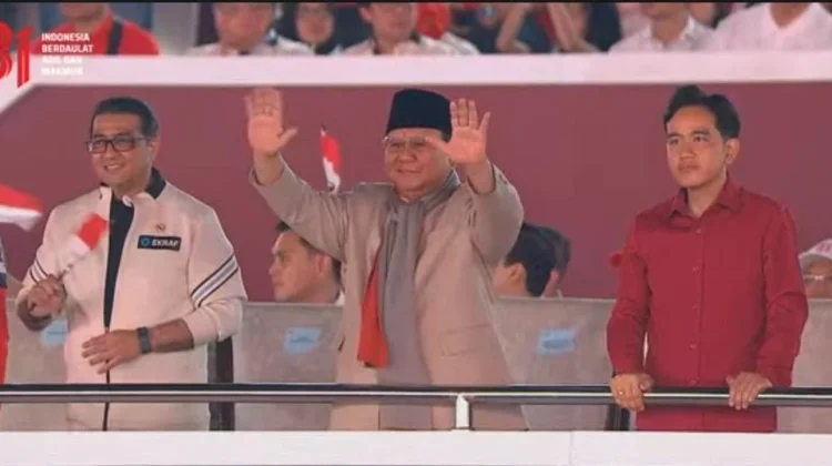 Presiden Prabowo Hadiri Karnaval Bersatu Harmoni Nusantara