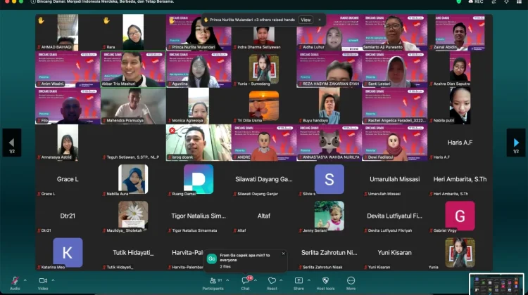 Ruang Damai Bahas Makna Merdeka dalam Keberagaman di Era Digital