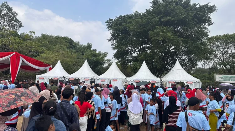 Jamuan Rakyat Digelar di 9 Titik Jakarta Barat Berlangsung Antusias