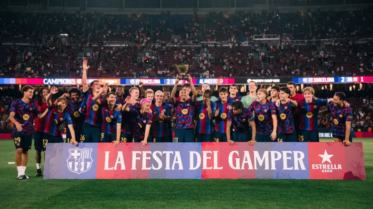 Barca Menang 2-1 atas Al Ahly di Trofi Gamper ke-61