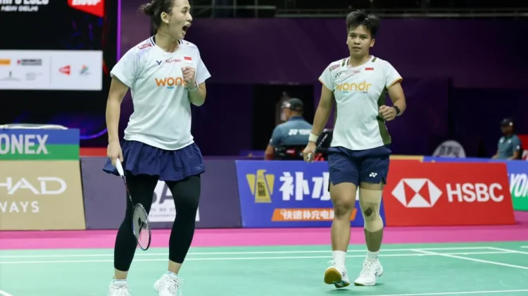 Kalahkan Unggulan Kelima, Ana/Trias Laju ke Perempat Final Kejuaraan Dunia BWF 202