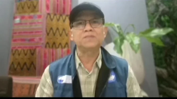 Momen Wamen Atip Rasakan Gempa Susulan ketika Memberikan Keterangan Pers