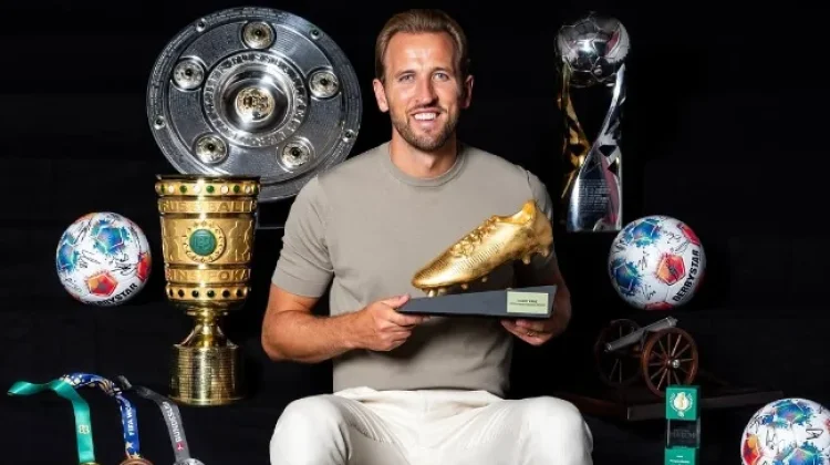 Harry Kane Raih Sepatu Emas 2026 usai Jadi Raja Gol Eropa