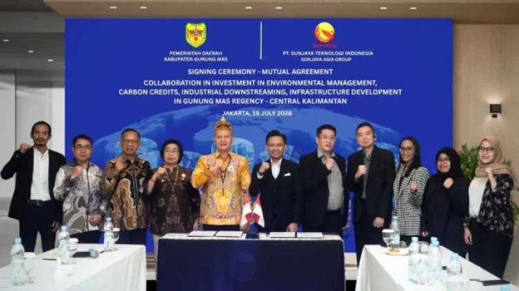Sunjaya Asia Group-Pemkab Gunung Mas Mulai Jalankan Awal Kemitraan Strategis