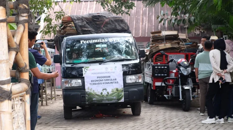 Pindo Deli Karawang Perkuat Ekonomi Sirkular Kelola Sampah