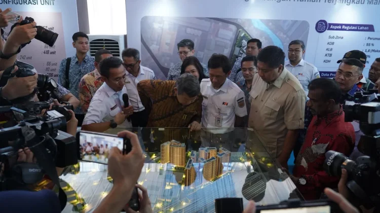 KAI Gelar Groundbreaking Hunian Terpadu di Kawasan Manggarai