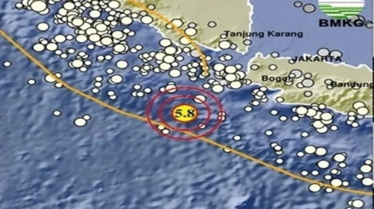 Gempa M5,8 Guncang Pandeglang, BMKG Pastikan Tak Berpotensi Tsunami