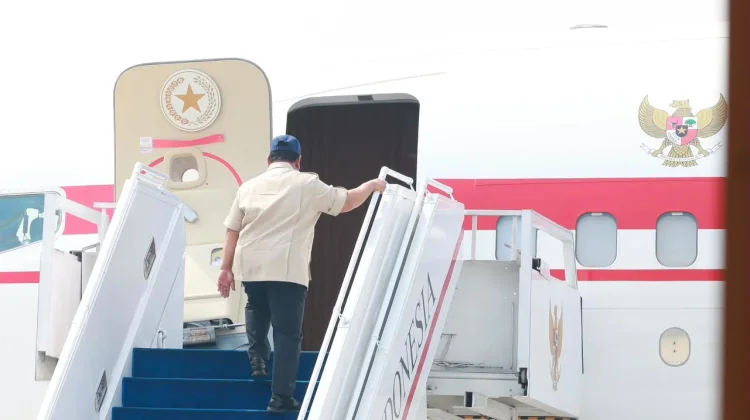 Presiden Prabowo Bertolak ke Kalimantan, Pimpin Penanganan Karhutla