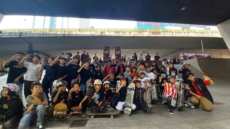 KCI Gelar Commuter Skate Games bagi 85 Peselancar Belia