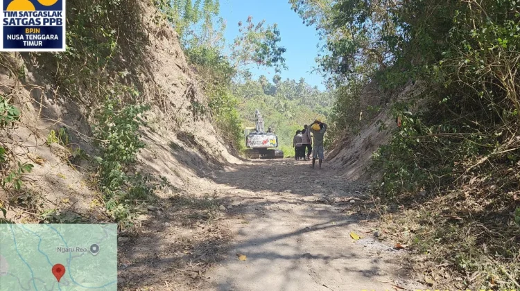 Kementerian PU Pastikan Seluruh Akses Jalan Utama Pulau Palue Telah Fungsional