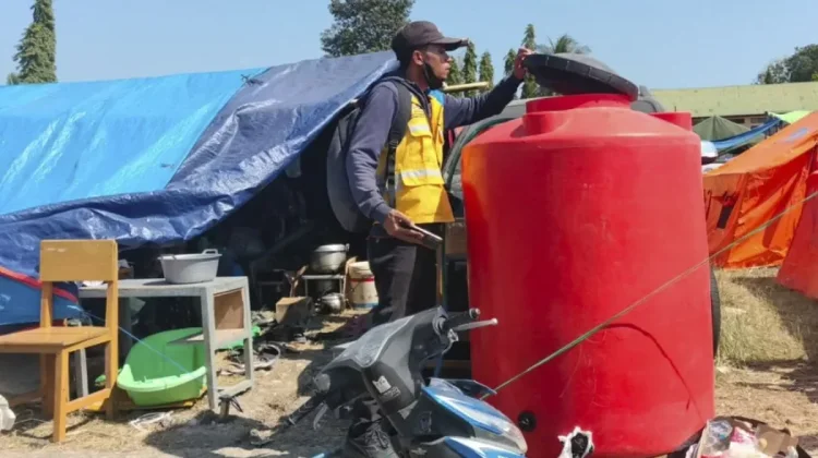 Kementerian PU Penuhi Kebutuhan Air Minum dan Sanitasi Pengungsi di Reok NTT