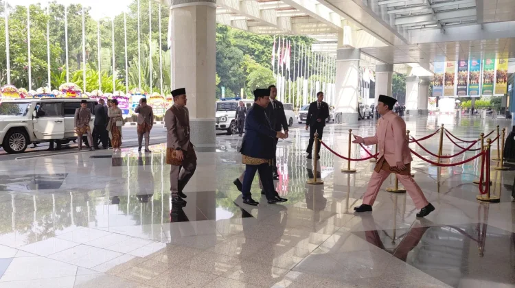 Presiden Prabowo Hadiri Akad Nikah Sespri