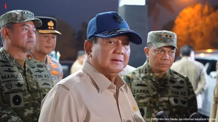 Presiden Prabowo Dipastikan Tinjau Gempa NTT dalam Waktu Dekat