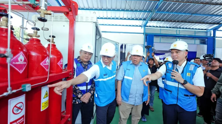 PLN Resmikan Ekosistem Energi Hijau di Pulau Rengit