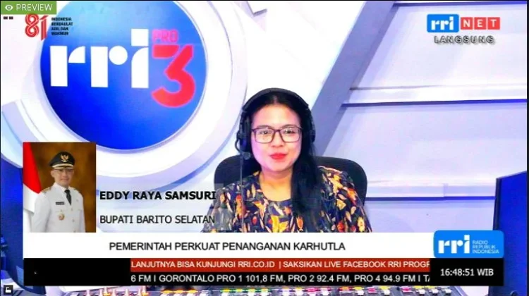 Bupati Barito Selatan Akui Kesulitan Tangani Karhutla karena Berbagai Kendala