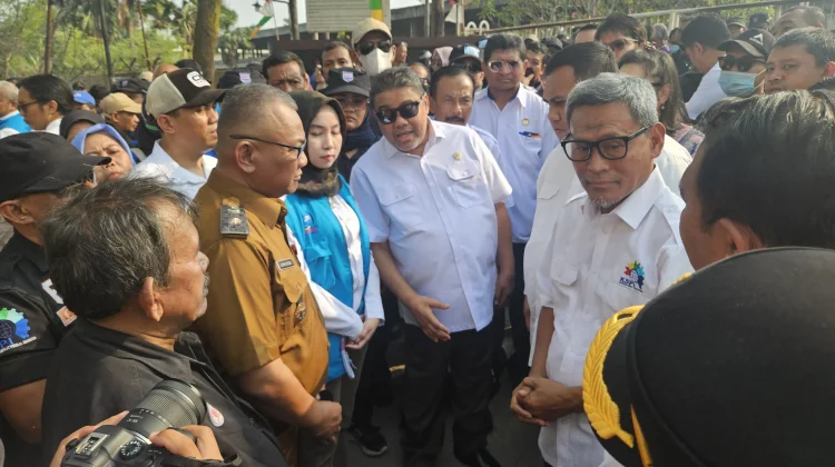 Bela Buruh, Penasehat Khusus Presiden Datangi Jabatex Tangerang