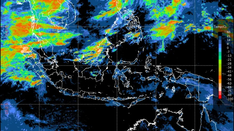 Prakiraan Cuaca Ibu Kota Provinsi se-Indonesia, 25 Agustus