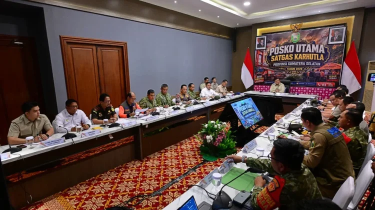 Presiden Prabowo Apresiasi Penindakan 17 Tersangka Karhutla di Sumsel