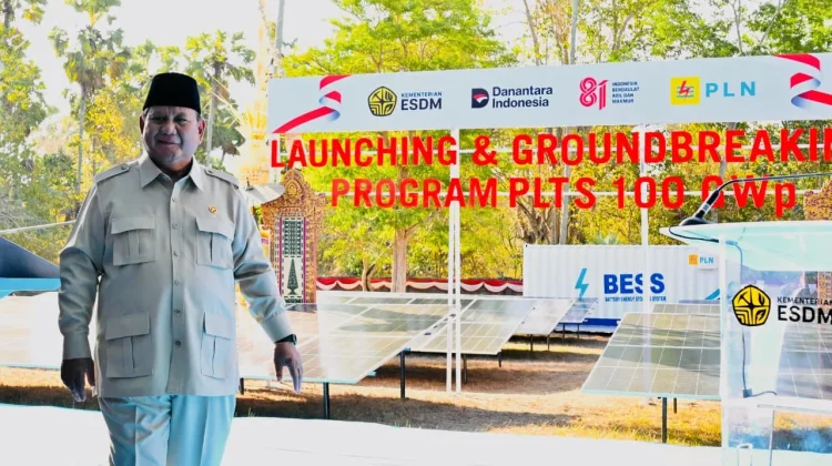 Presiden Jadikan PLTS 100 GWp Bagian Strategi Wujudkan Kemandirian Energi