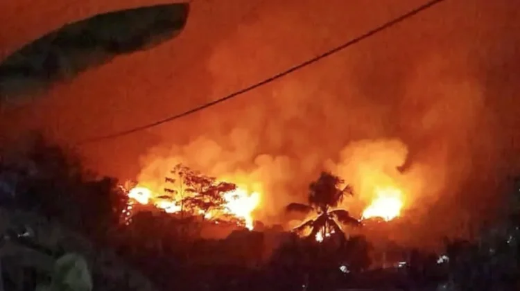 Karhutla Gunung Geulis Sukabumi, Api Diduga Muncul dari Pinggir Jalan
