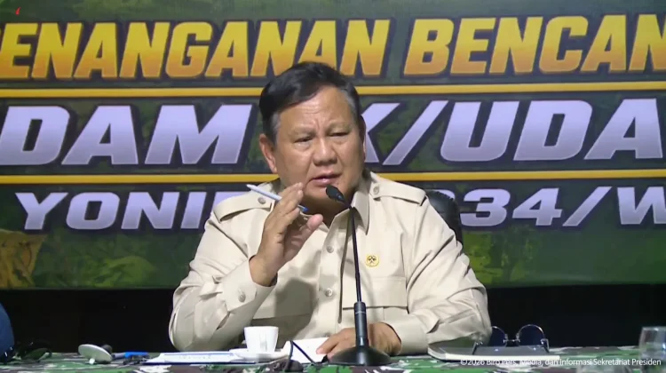 Presiden Prabowo Ungkap Alasan Tak Langsung Datang ke NTT usai Gempa