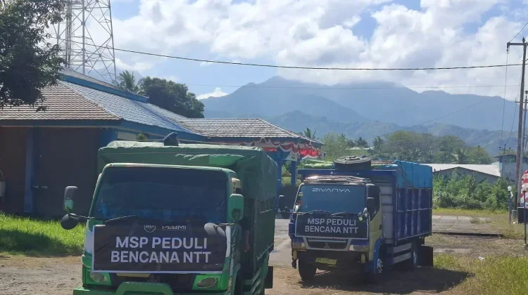 BPBD Ende Distribusikan 12.300 Paket Sembako, Pastikan Bantuan Terus Mengalir