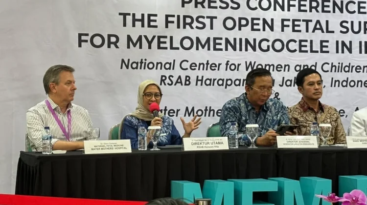 RSAB Harapan Kita Lakukan Bedah Janin Mielomeningokel Pertama di Indonesia