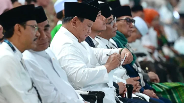 Presiden Prabowo Janjikan Sekolah NU Dapat Empat Layar Interaktif Digital