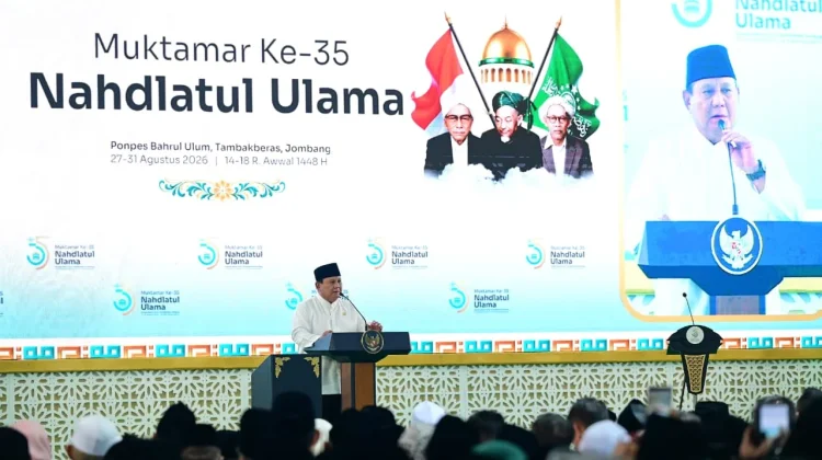 Muktamar ke-35 NU, Presiden Prabowo Sampaikan Pesan: NU Kuat, Indonesia Kuat
