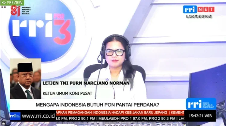 PON Pantai Perdana Siap Lengkapi Gelaran PON Empat Tahunan