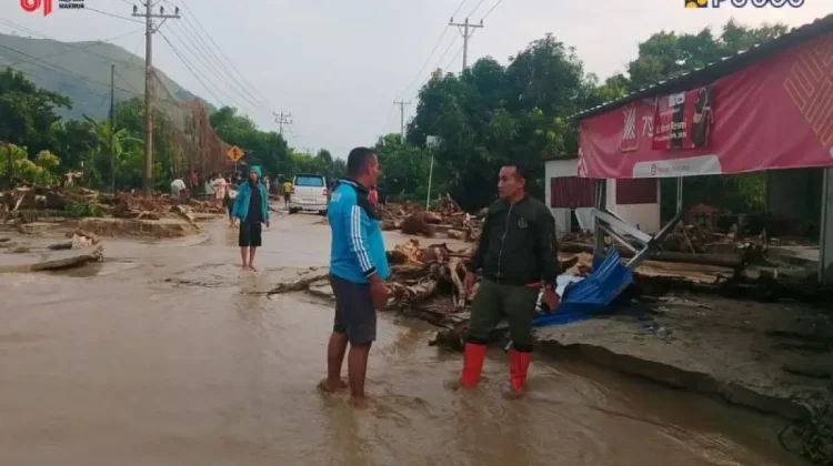 Banjir Rendam Permukiman di Parigi Moutong, KemenPU Siagakan Alat Berat