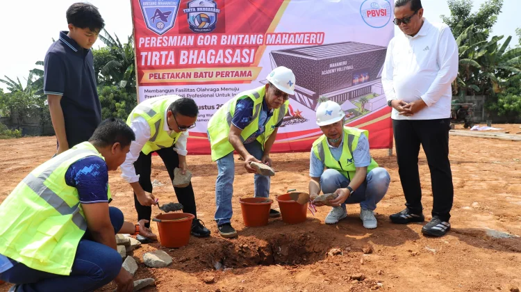 Pemkab Bekasi Dukung Pembangunan GOR Voli Bintang Mahameru Tirta Bhagasasi