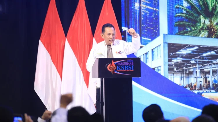 Kapolri Listyo Sigit Prabowo Resmi Jadi Anggota Kehormatan KSBSI