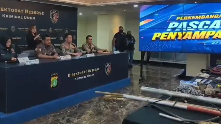 Polda Metro Amankan 322 Orang Terkait Kericuhan di Kawasan DPR