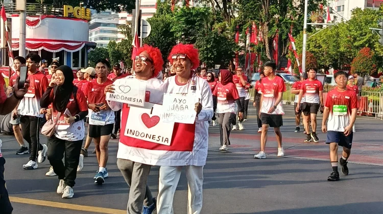 Semangat Kemerdekaan Warnai Garis Finis Merdeka Run 2026