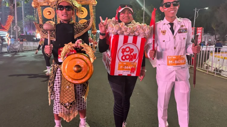 Semangat Kemerdekaan Warnai Merdeka Run 2026 dengan Kostum Unik Para Pelari