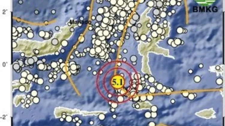 Gempa M5,1 Guncang Laut Maluku, Tidak Berpotensi Tsunami