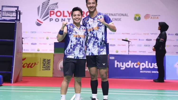 Dejan/Apriyani Melangkah ke Final Pontianak International Challenge 2026
