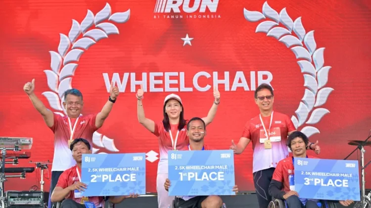 Seskab: Merdeka Run Semangat Inklusivitas dalam Perayaan Kemerdekaan