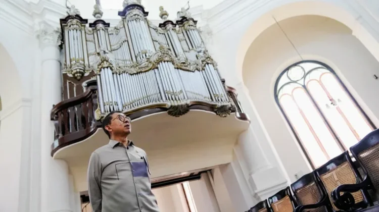 Menbud Upayakan Gereja Blenduk Semarang Tetap Jadi Living Heritage