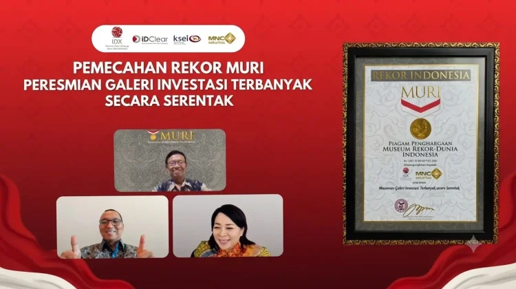 BEI dan MNC Sekuritas Catatkan Rekor MURI