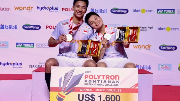 Ganda Dejan/Apriyani Juara Pontianak International Challenge 2026