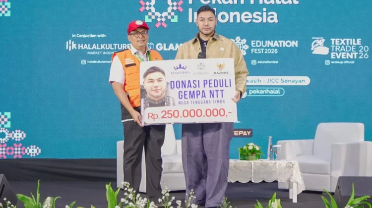 Ivan Gunawan Salurkan Bantuan Via Baznas untuk Korban Gempa NTT