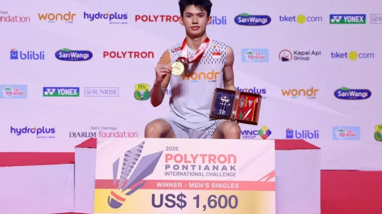 Richie Duta Richardo Juara Pontianak International Challenge 2026
