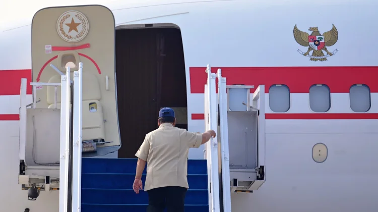 Presiden Prabowo Bertolak ke Jombang, Tutup Muktamar NU