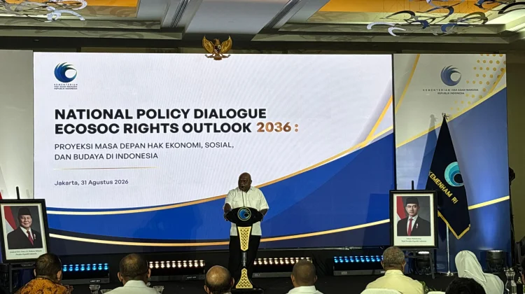 Menteri HAM Luncurkan Kajian Human Rights Indonesia 2036