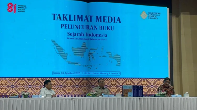 Kementerian Kebudayaan Luncurkan 5 Jilid Buku Sejarah Indonesia