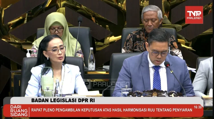Baleg Setujui RUU Penyiaran Dibawa ke Paripurna