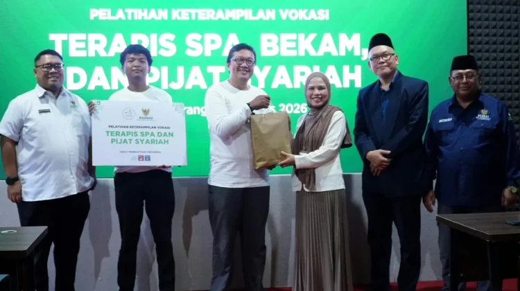 BAZNAS RI Buka Pelatihan Spa Syariah Gratis bagi Mustahik di Tangerang