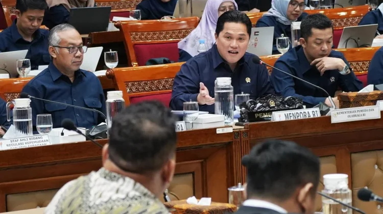 Menpora Erick Paparkan Anggaran dan Arah Kebijakan Kemenpora